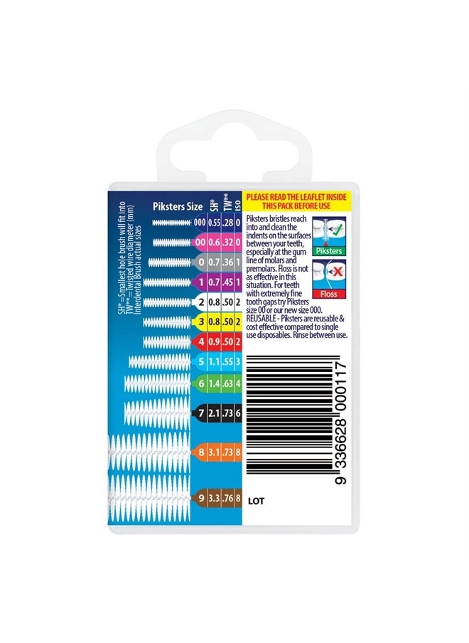 Piksters Interdental Brushes (40 Pack, Size 1 (Purple))  - Image 3