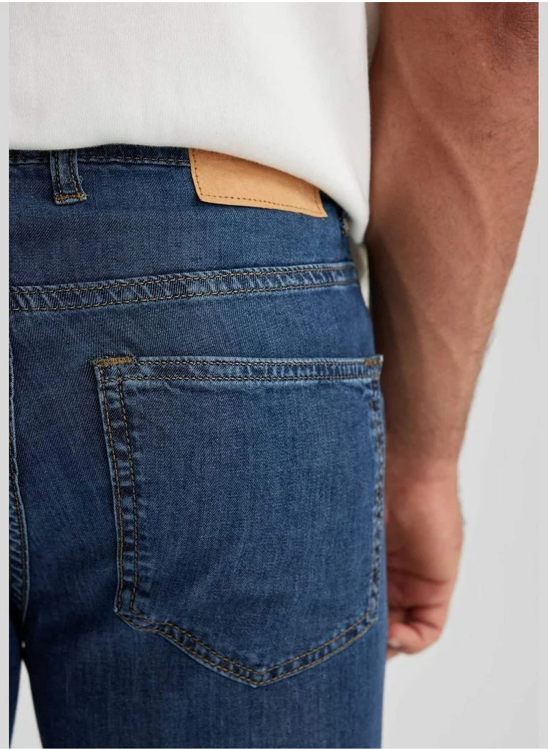 DeFacto Man Slim Fit Denim Trousers