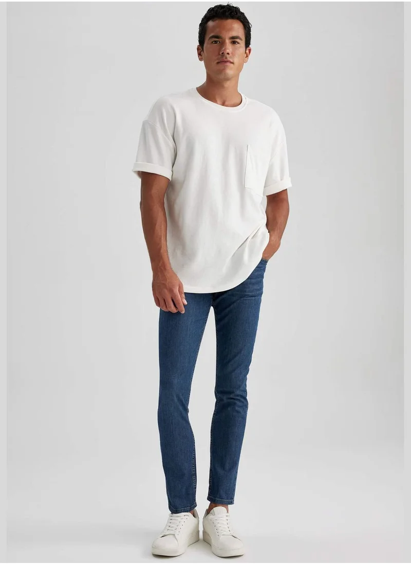 DeFacto Man Slim Fit Denim Trousers