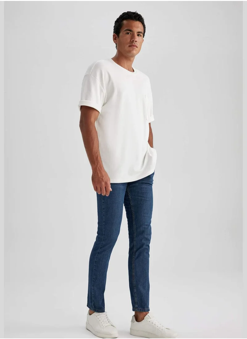 DeFacto Man Slim Fit Denim Trousers