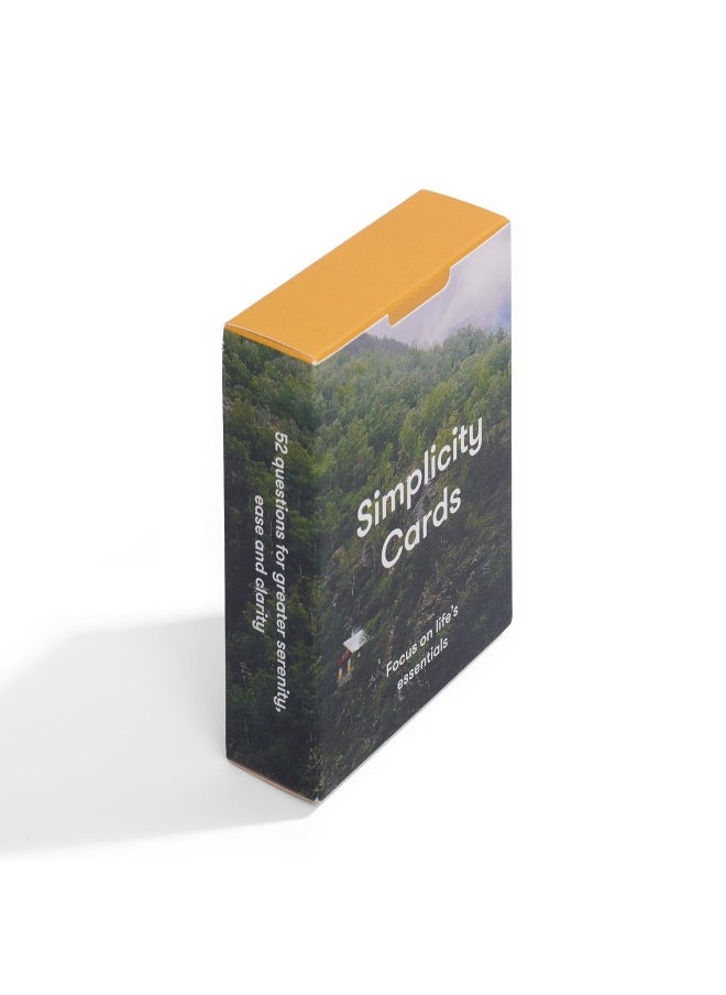 null - Simplicity Cards: 52 Cards for Greater Serenity, Ease and Clarity - Image 1