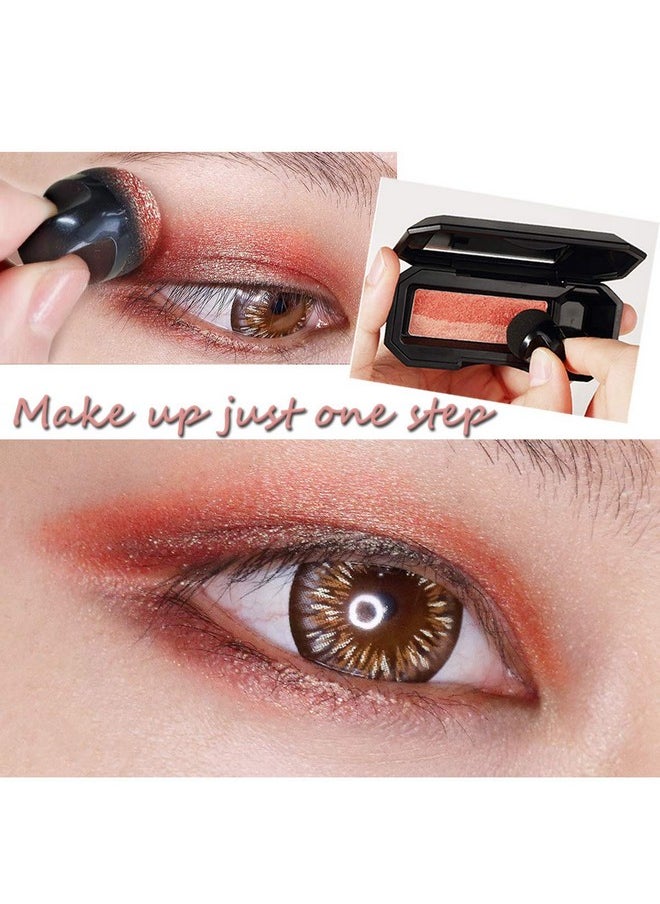 Aaiffey Dual Color Eyeshadow Waterproof Eyeshadow Highly Pigmented Eyeshadow With Exquisite Glitters And Smooth Texture Long Lasting For Eye Makeup  - Image 5