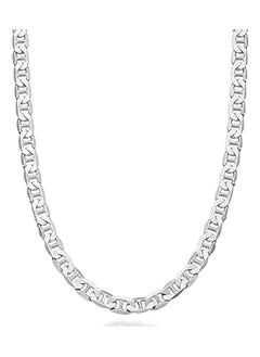 Solid 925 Sterling Silver Italian 6mm