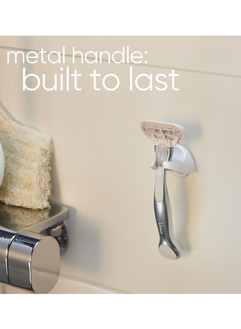 فينوس ديلوكس مقبض حلاقة نسائي ناعم حساس و3 شفرات - Image 5