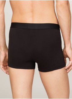 TOMMY JEANS Men's 3 Pack Trunks - Cotton, Black  - Image 3