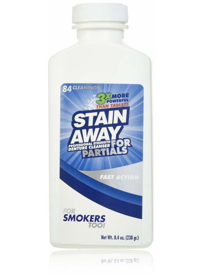 Stain-Away Regent Labs Stain Away Professional Strength Denture Cleanser for Partials, 8.4 Ounce - Image 1