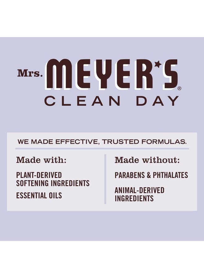 Mrs Meyers Clean Day Liquid Fabric Softener, Infused with Essential Oils, Paraben Free, Lavender, 32 oz (32 Loads) - Image 3