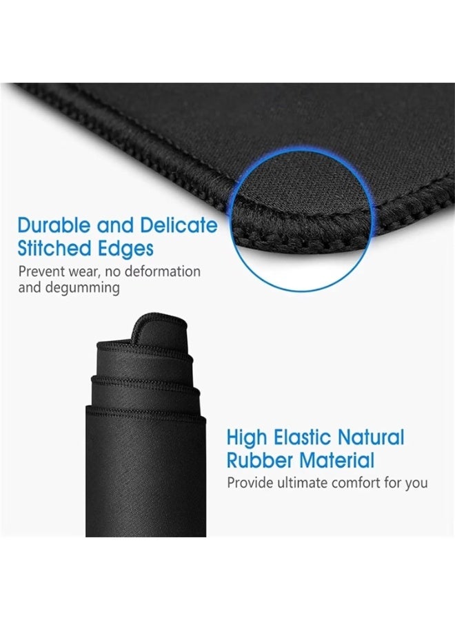 Beauenty Large Desk Mouse Pad, Waterproof Gaming Mouse Pad, 800 x 300 x 3mm,  Gaming Mouse Pad, XXL Desk Mat, Non-Slip Desk Mat, XL Gaming Mouse Pad, Thick Rubber Desk Pad Mouse Pad, Suitable for Gaming, Office, and Home Use - Image 3