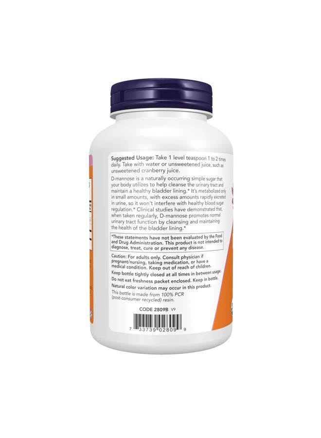 now Supplements, D-Mannose Powder, Non-GMO Project Verified, Healthy Urinary Tract*, 6-Ounce - Image 3