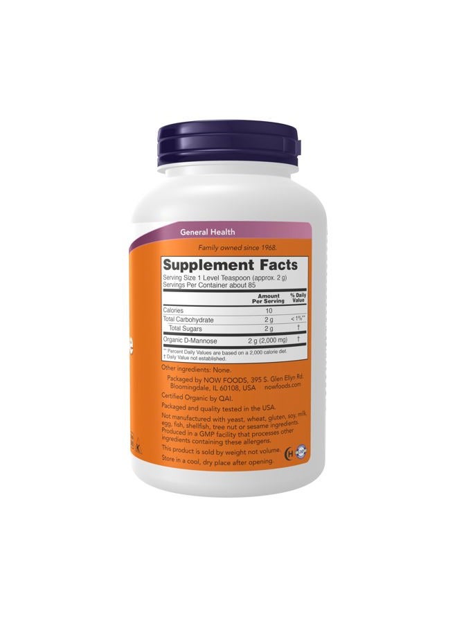 now Supplements, D-Mannose Powder, Non-GMO Project Verified, Healthy Urinary Tract*, 6-Ounce - Image 2