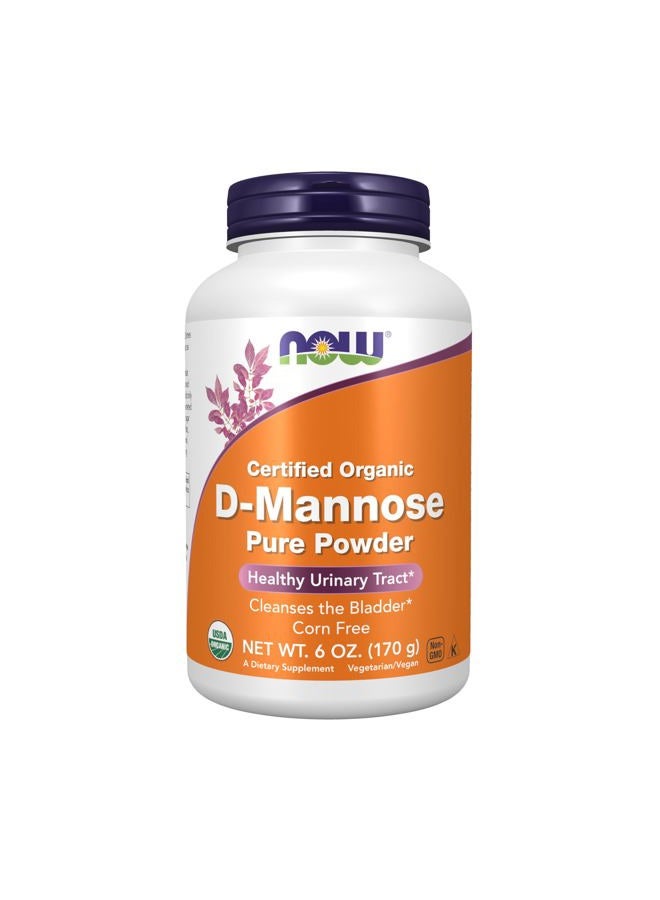 now Supplements, D-Mannose Powder, Non-GMO Project Verified, Healthy Urinary Tract*, 6-Ounce - Image 1