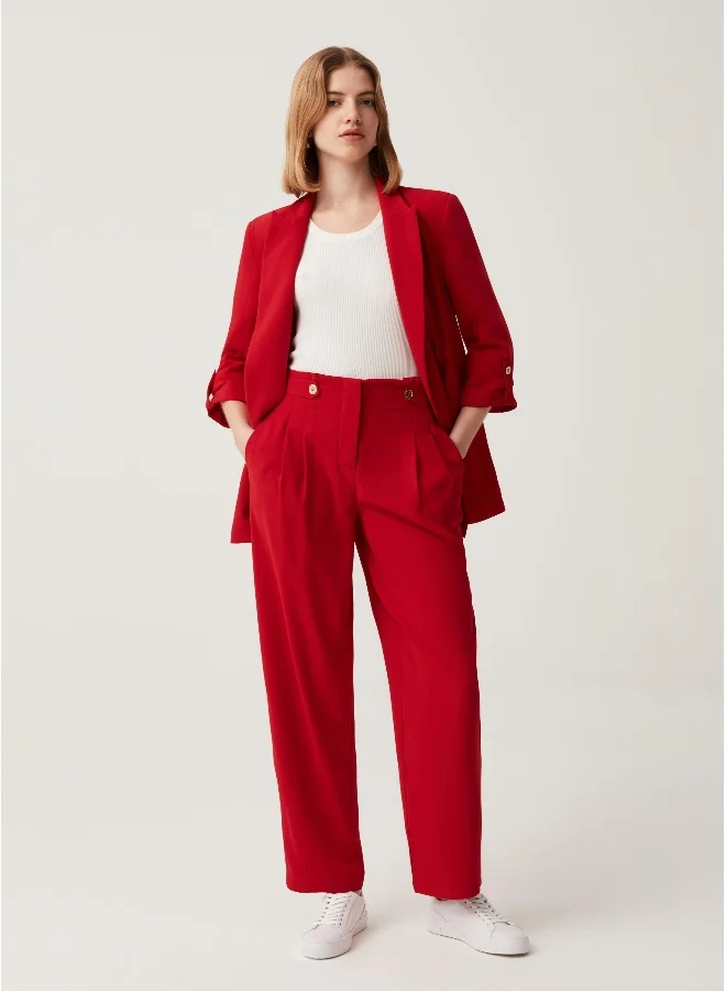 Ovs High-rise trousers with darts