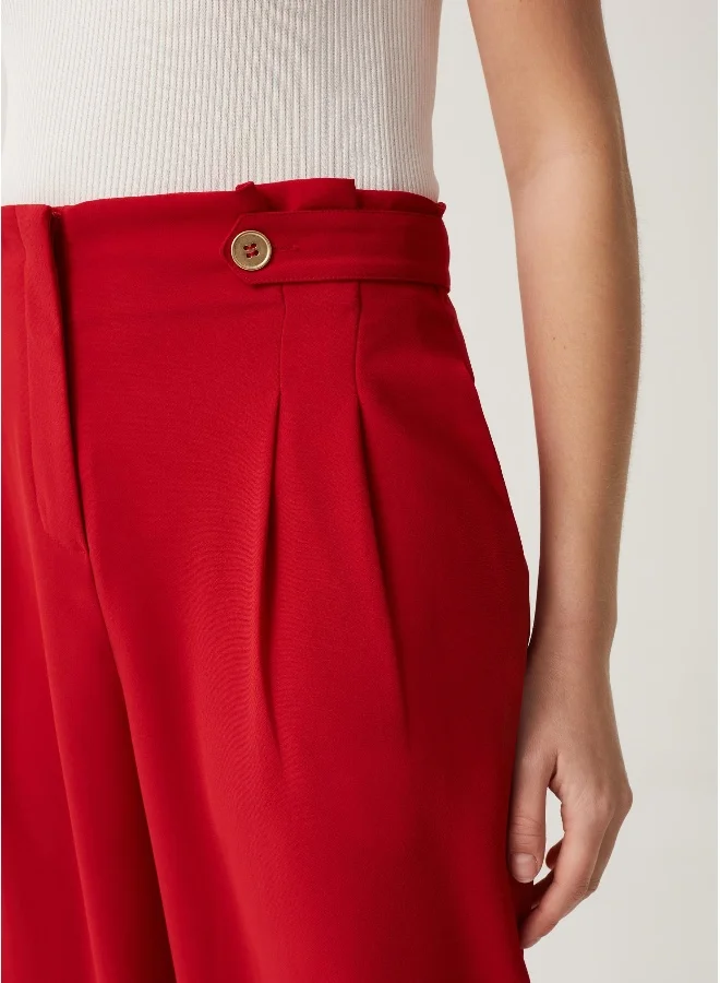 Ovs High-rise trousers with darts