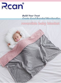 Rcan Baby Blanket, Newborn Blanket, Nap Blanket, Thickened Coral Velvet Air-Conditioned Blanket, Baby Quilt, for Family Air-Conditioned Rooms and Kindergartens  - Image 1