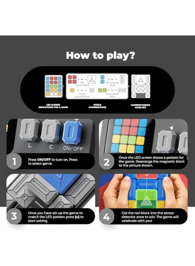 ألعاب الألغاز السوبير سلايد، تحديات بأكثر من 500 مستوى، ألعاب STEM للأطفال، لعبة ألغاز لتعليم الأطفال والمراهقين، هدايا للأولاد والبنات - Image 3