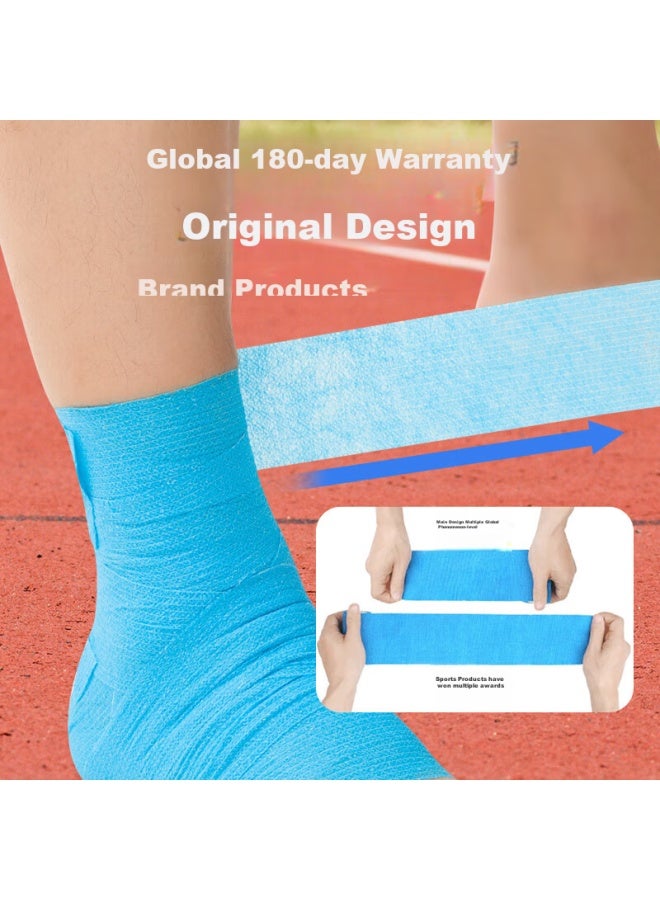 Li-Ning ضمادة رياضية ذاتية اللصق، واقي كاحل مرن لكرة القدم، حماية للكاحل، مضاد للالتواء، واقي أصابع كرة السلة، دعامة متخصصة للالتواء، مرنة - Image 5