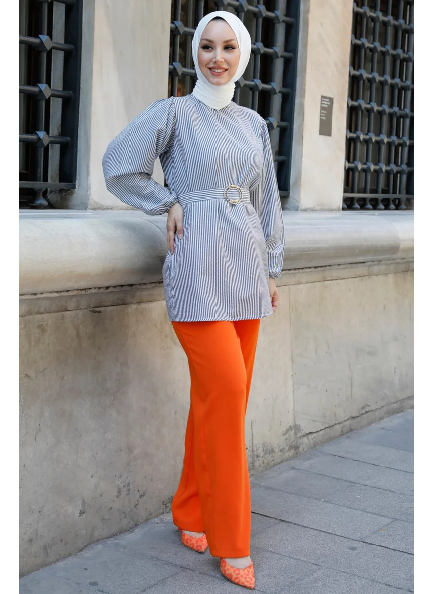 Tofisa 10800-DARK BLUE Tunic