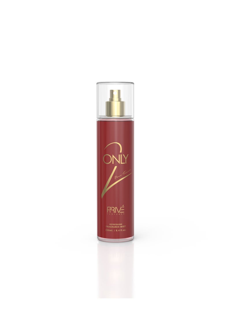 PRIVE Prive Only 2 Body Mist for Women 250ml 