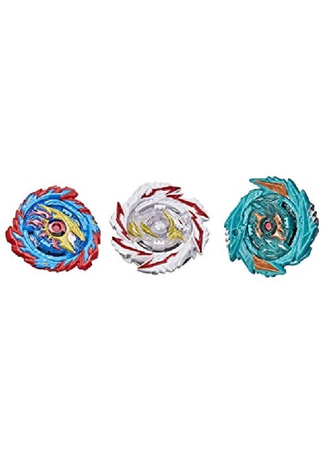Burst Surge Speedstorm Tempest Cloud 3Pack Abyss Devolos D6 Demise Satomb And Mirage Helios H6 Battling Game Top Toys