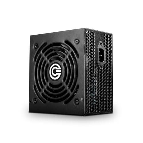 CIRCLE COMPLETE TECHNOLOGY Circle CG RAW Power 400 WATTS Gaming Power Supply/PSU - Non-Modular | 120mm Black Fan | with Active PFC, Flat Black Cables | 400 Watt -Black - Image 2
