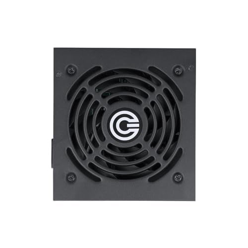 CIRCLE COMPLETE TECHNOLOGY Circle CG RAW Power 400 WATTS Gaming Power Supply/PSU - Non-Modular | 120mm Black Fan | with Active PFC, Flat Black Cables | 400 Watt -Black - Image 3