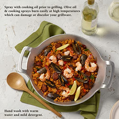 Wilton Armetale Gourmet Grillware Paella Pan - Image 4