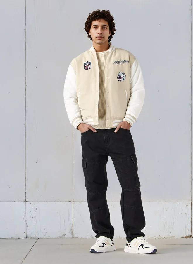 SP Characters The New England Patriots Applique Jacket