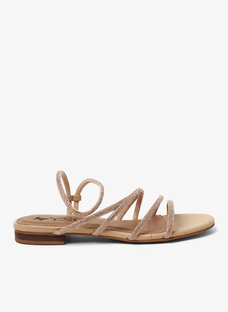 ييزو صنادل نسائية مسطحة سهلة الارتداء - أحذية مريحة وأنيقة للاستخدام اليومي