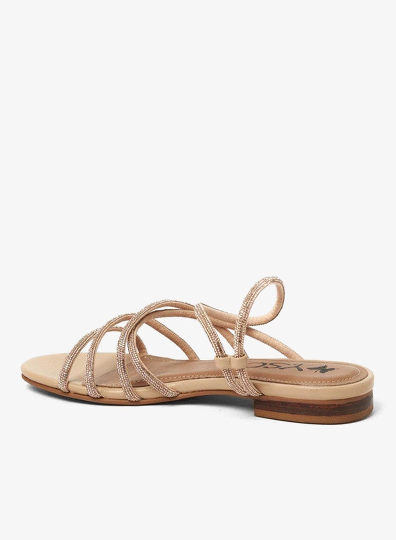 Y.so Women's Flat Slip-On Sandals – Comfortable & Stylish Everyday Footwear - Image 3