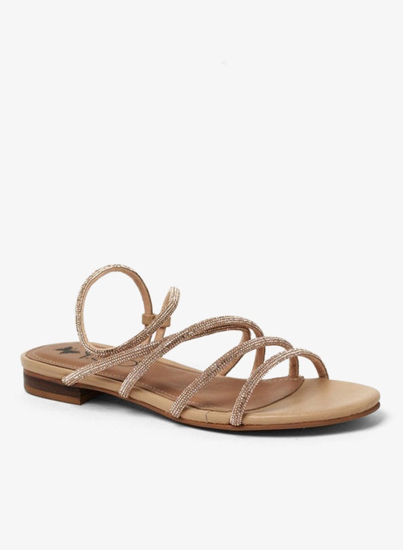 Y.so Women's Flat Slip-On Sandals – Comfortable & Stylish Everyday Footwear - Image 1