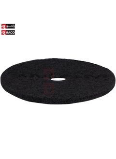 RACO RACO Polishing Pad 17”, Floor Cleaning Pads Diamond Polishing Pad for Granite Marble Concrete Stone Black  - Image 2