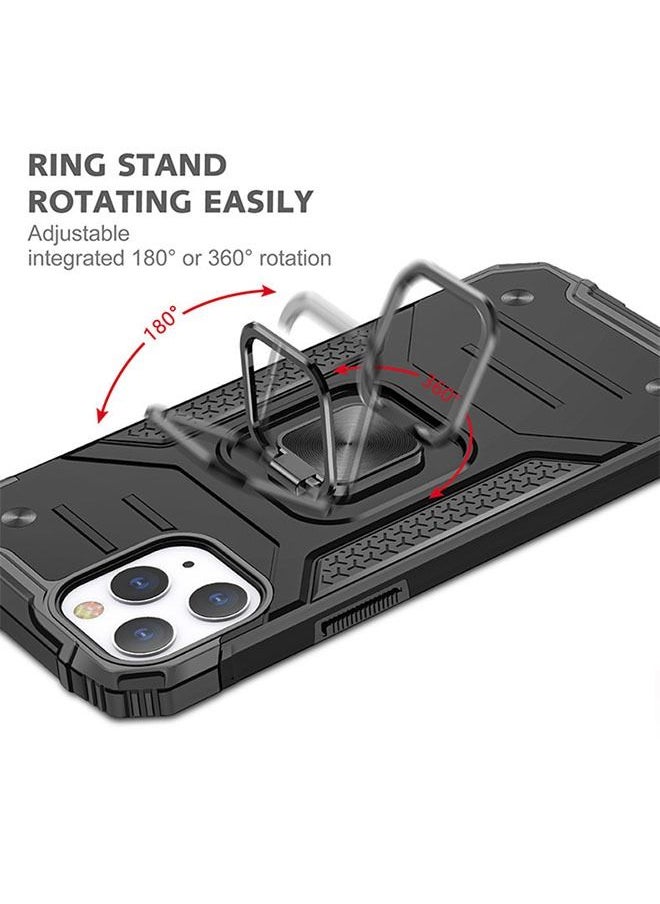 Generic - Protective Shockproof Case Cover with Stand For Apple iPhone 13 Pro Max Black - Image 1