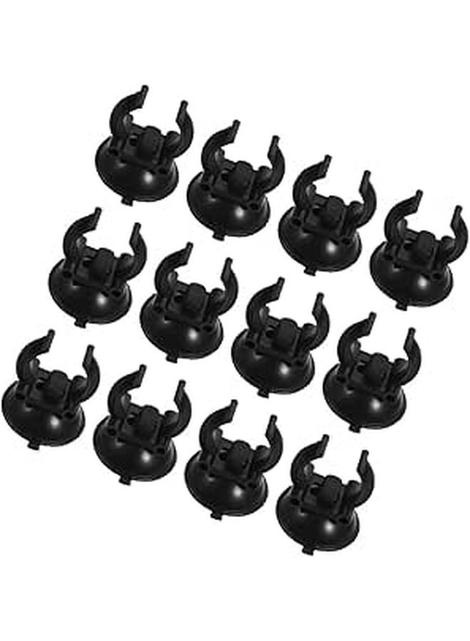 Aquarium Airline Tubing Suction Cup Clamps 14 Pcs Robust ABS Material Secure Fish Tank Accessory - Image 1