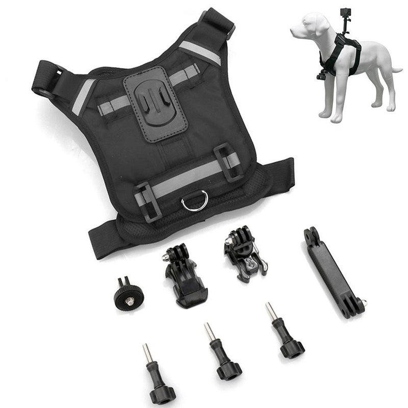 Action camera, pet dog shooting stand vest, chest and back view pet harness shooting stand for DJI and Insta360 - Image 1