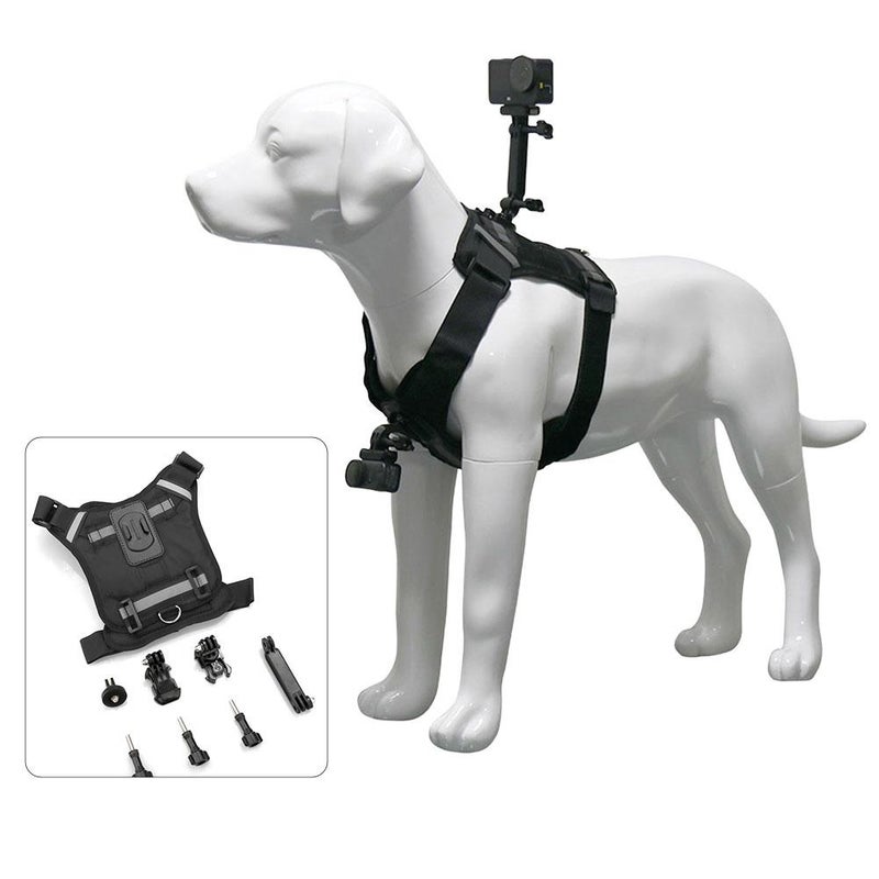 Action camera, pet dog shooting stand vest, chest and back view pet harness shooting stand for DJI and Insta360 - Image 4