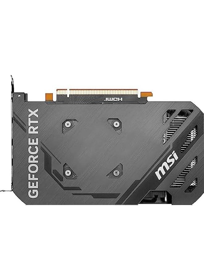 عربست بطاقة رسومات MSI Gaming GeForce RTX 4060 8GB GDRR6 ساعة متطورة: 2505 ميجاهرتز 128-Bit HDMI/DP Nvlink معمارية Ada Lovelace مروحة TORX Fan 4.0 (RTX 4060 Ventus 2X Black 8G OC)  - Image 4