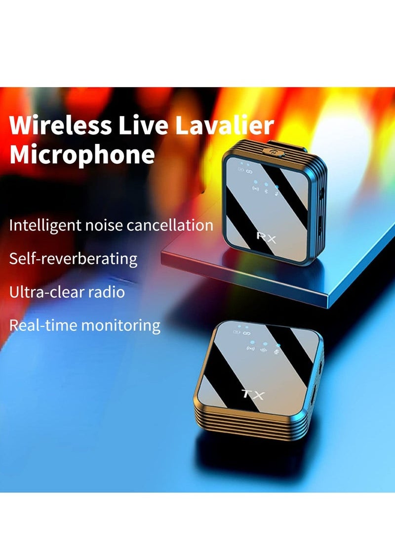 Captaintech Wireless Lavalier Microphone for Podcast Outdoor field Recording noise-canceling Microphone,Tiny and Lightweight,For Iphone,Android,Camera,Camcorder,Computer sound cards, Mixers and Other devices  - Image 4
