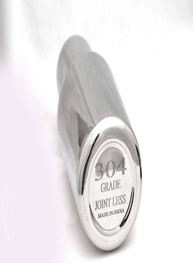 Maxmi4U? 304 Grade Stainless Steel Feeding Bottle for Baby (Joint Less) - 220ml, with a Feeding Bottle Cover - Image 3