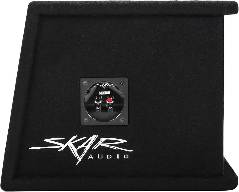 Skar Audio SK1X8V Single 8" Universal Fit Ported Subwoofer Enclosure - Image 3