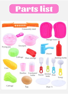 Kitchen Pretend Toy Pretend Play Food Sets for Children Kitchen Role Play Cutting Fruit Food Toy Cookware Pot Set Educational Pretend Play Dishes with Accessories Cooking Utensil Vegetable Toy for Children - pzsku/Z97684C2EF41449FD1F22Z/45/_/1739252630/51e7a2fb-a786-464f-aa1a-a04e82a25174