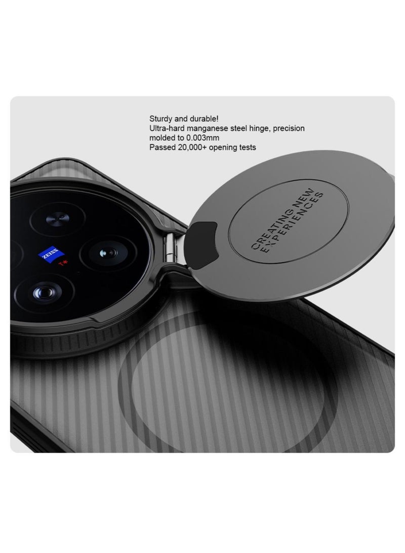 Nillkin Camshield Prop Magnetic Clear version Camera protective cover case Compatible with Vivo X200 Ultra (Transparent Black) - Image 3