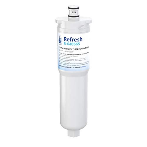 Refresh Replacement Refrigerator Water Filter for Bosch 640565, EVOLFLTR10, Whirlpool WHKF-R-PLUS, W1085590, 56932, 2168701, 3M Cuno CS-52, CS-51, CS-450, CS-451, CS-452 (1 Pack) - Image 1