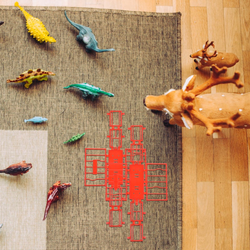 10Pcs Animals Cage Models Cage Adornments Sand Table Decor - Image 3