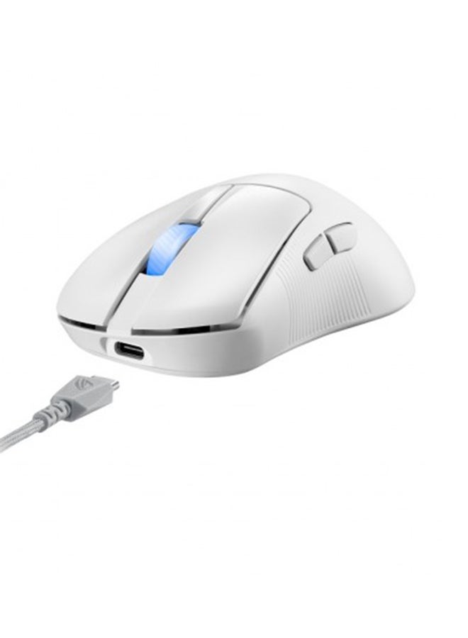 ASUS Keris II Ace Wireless Gaming Mouse, 54g Lightweight, AimPoint Pro 42K Optical Sensor, Optical Micro Switches, SpeedNova Wireless, ROG Polling Rate Booster, Tri-mode connectivity, ROG Omni Receiver, Onboard control, Esports & FPS Gaming, White | 90MP03N0-BMUA10 - Image 5