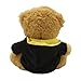 Harry Potter Hufflepuff Bear Plush Toy Hogwarts Mini Teddy with Robe Scarf Soft Collectible Stuffed Animal with House Mascot Crest Wizarding World Gift for Kids Fans - Image 4