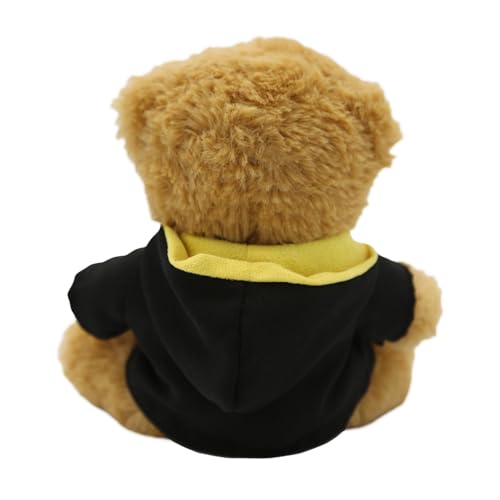 Harry Potter Hufflepuff Bear Plush Toy Hogwarts Mini Teddy with Robe Scarf Soft Collectible Stuffed Animal with House Mascot Crest Wizarding World Gift for Kids Fans - Image 5