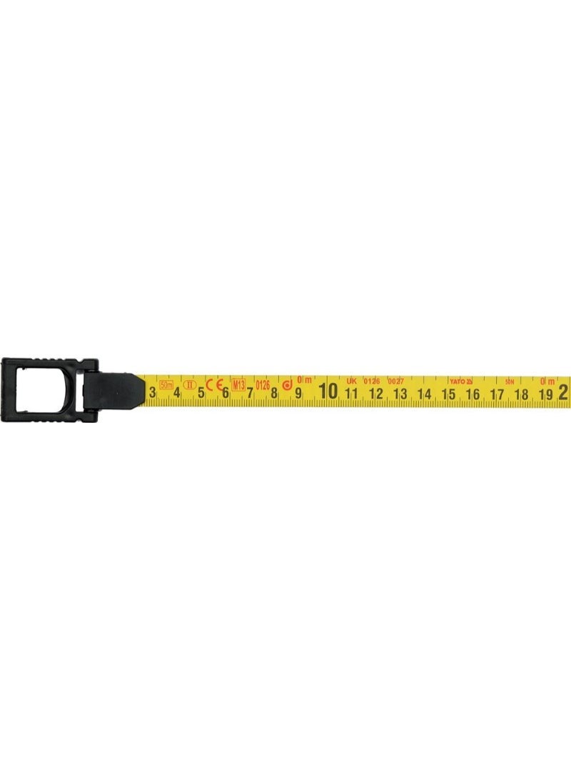 YATO Measuring Tape 50Mx13mm Steel Blade Open Type YT-71552