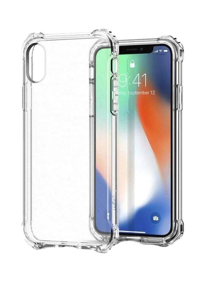 Protective Case Cover With Screen Protector For Apple iPhone X Clear