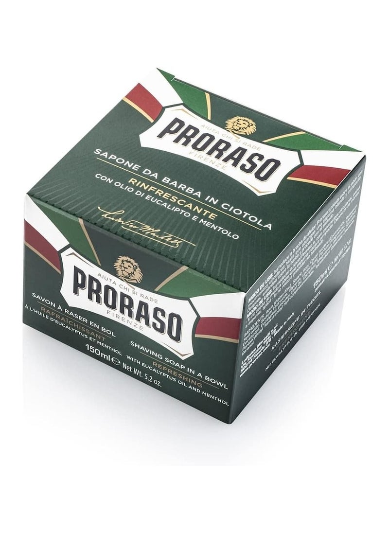 proraso - Proraso Shaving Soap In A Bowl Refresh 150ml - Image 1