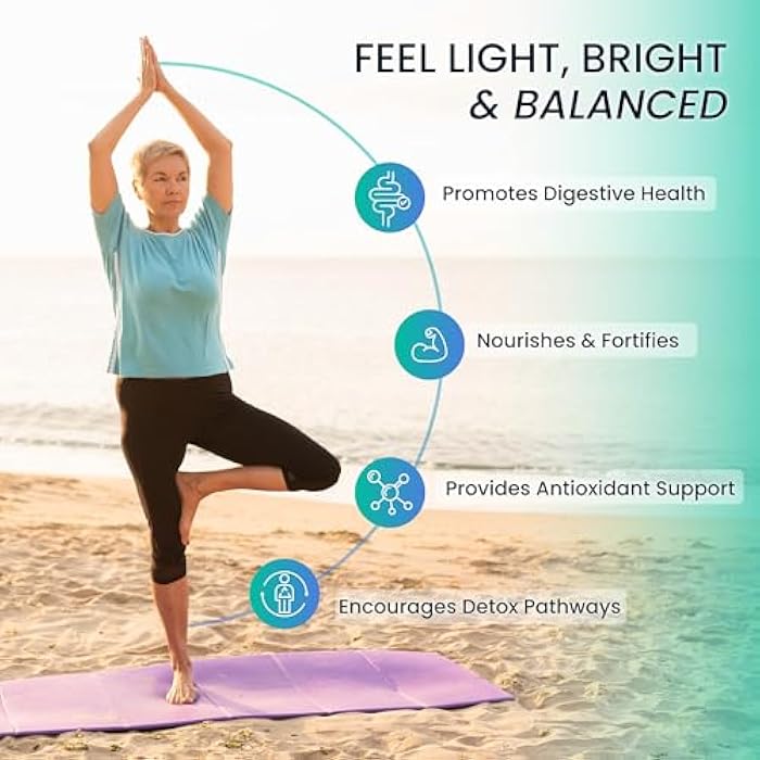 LiverLight Detox - Herbal Supplement, 60 Capsules - Turmeric, Milk Thistle, Plant-Based, Gluten-Free, Dairy-Free, Soy-Free, Nut-Free, Detoxify Support - Image 3